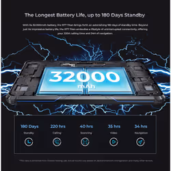 Oukitel RT7 4G Rugged Tablet 8GB+256GB
