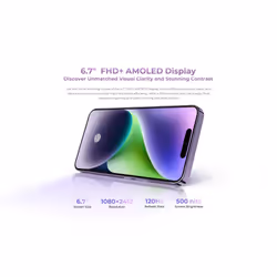 OUKITEL P1 Smartphone 4GB+256GB - Purple