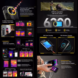 Ulefone Armor Mini 20T Pro 5G Rugged Smartphone 8GB+256GB