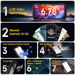 Ulefone Armor 27T 4G Rugged Smartphone 12GB+256GB