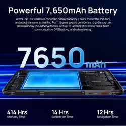 Ulefone Armor Pad Lite  Rugged Tablet 3GB+32GB