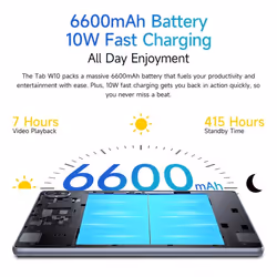 Ulefone Tab W10 Tablet 4GB+128GB