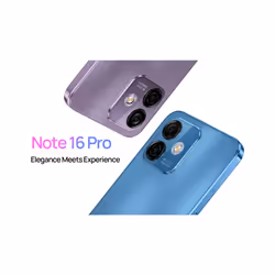 Ulefone Note 16 Pro Smartphone 8GB+256GB - Black