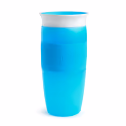 Munchkin Miracle 360 Toddler Sippy Cup Spill Proof 14 Ounce Blue