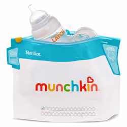 Munchkin Cool Touch Microwave Steriliser Bags, Pack of 6 Reusable Bags