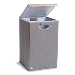 Munchkin Hamper Laundry Organizer with Lid  Grey