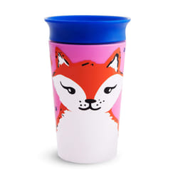 Munchkin Miracle 360 WildLove Sippy Cup  9 Oz  Red Fox