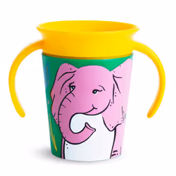 Munchkin Miracle 360 Wildlove Trainer Cup 6 Oz Elephant