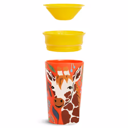 Munchkin Miracle 360 Wildlove Sippy Cup  9 Oz  Giraffe