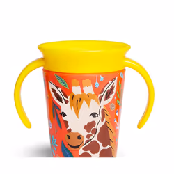 Munchkin Miracle 360 Wildlove Trainer Cup 6 Oz Giraffe