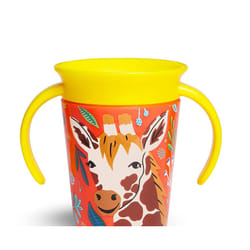 Munchkin Miracle 360 Wildlove Trainer Cup  6 Oz  Giraffe