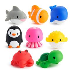 Munchkin Ocean Squirts Baby and Toddler Bath Toy  8 pack