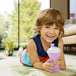 Munchkin Click Lock Bite Proof Sippy Cup  9 Ounce  2 Pack  Blue/Purple