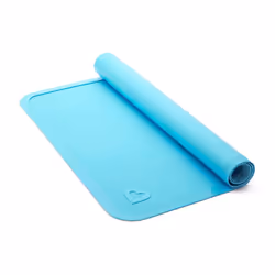 Munchkin Spotless Silicone Placemats for Kids  2 Pack  Blue/Green