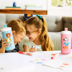 Munchkin Twisty Mix & Match Animals Bite Proof Sippy Cup  9 Ounce  Blue