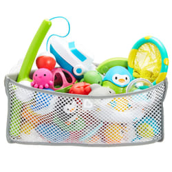 Munchkin High 'n Dry Corner Bath Toy Organizer and Storage  Grey