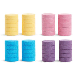 Munchkin Color Buddies Moisturizing Bath Water Color Tablets 40 Pack YellowPinkBluePurple