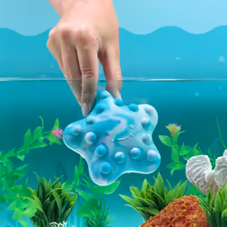 Munchkin Pop Squish Bath Toy  Mold Free Baby and Toddler Bathtub Toy with Sensory and Fidget Play  Starfish