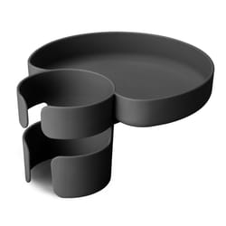 Munchkin Carseat Tray - Toddler Travel & Road Trip Accessory for Mess-Free Snacking in The Car  Grey