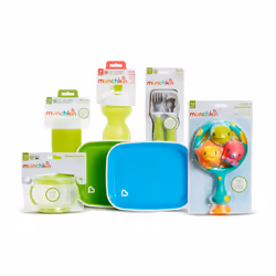 Munchkin 1st Birthday Baby/Toddler Gift Set  Includes Sippy Cups  Plat