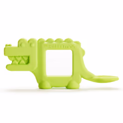 Munchkin The Baby Toon Silicone Teether Spoon Alligator (As Seen On S