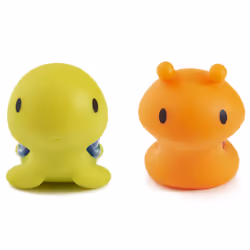 Munchkin Rattle Squirts Bath Toy for Baby and Toddler  Turtle and Snail  2 Pack