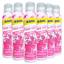 Mr. Bubble Original Foam Soap, Bubblegum Scent, 8 OZ, pack of 6