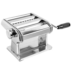 MARCATO Made in Italy Ampia 150 Classic Manual Pasta Machine  Chrome Steel. Makes Lasagne  Fettuccine & Tagliolini