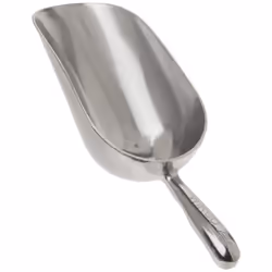 Winco Aluminum Utility Scoop, 12-Ounce, Medium