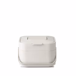 Joseph Joseph Intelligent Waste, Stack 4 Food Waste Caddy Odour Filter - Stone