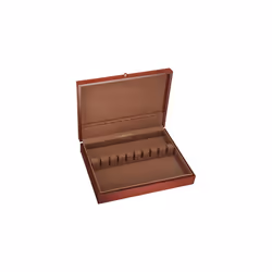 Reed & Barton Eureka Mahogany Flatware Chest  5.50 LB  Brown