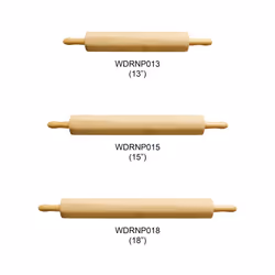 Thunder Group 15 Inch Wooden Rolling Pin