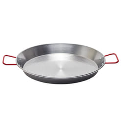 Garcima 14-inch Carbon Steel Paella Pan  36cm  Silver