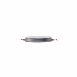 Garcima 14-inch Carbon Steel Paella Pan  36cm  Silver