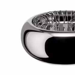 Alessi Aleesi 769016 Stainless Steel Ash Tray  16 cm  Silver