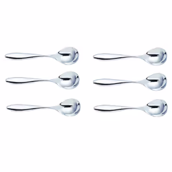 Alessi Mami 5-1/4-Inch Tea Spoon 18/10 Stainless Steel Mirror Polish