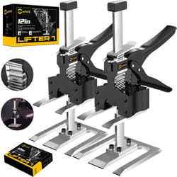 Mtnte Labor Saving Handle 12 In Lever Arm Lifter Drywall Lift for Wall Tile Locator  Multi-Function Height Adjustment Lifting Device Door Panel Cabine