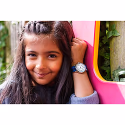EasyRead Time Teacher WS-BC Children's Watch Strap - Blue Camo