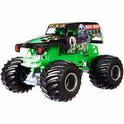 Hot Wheels Monster Jam Grave Digger Die-Cast Vehicle 1:24 Scale Black and Green