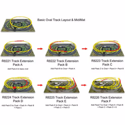 Hornby R8222 00 Gauge Track Extension Pack B