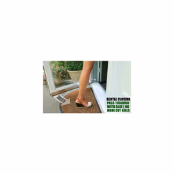GREENSTAR Touch 'n Hold Smooth - Dual Door Closer System - Heavy Duty - for (Medium and Heavy Weight) Storm, Screen, & Security Doors - New Doors or