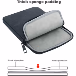 MoKo 11 Inch Tablet Sleeve Bag Carrying Case Fits iPad Pro 11, iPad 8th 7th Generation 10.2, iPad Air 4 10.9, iPad Air 3 10.5, iPad 9.7, Galaxy Tab A