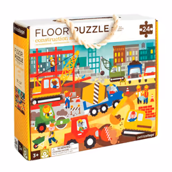 Wild & Wolf Floor Puzzle Construction Site - puzzle da pavimento sito Costruzioni, 3 yr(s)
