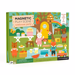 Wild & Wolf "Magnetic Play Scene Treehouse - Gioco magnetico ""Casa sull'albero""", 3 yr(s)