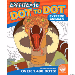 MindWare Extreme Dot to Dot: Extreme Animals, Children's coloring book, 8 yr(s)