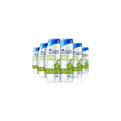 Head & Shoulders Apple Fresh Scented Dandruff Shampoo 250 ml, Pack of 6