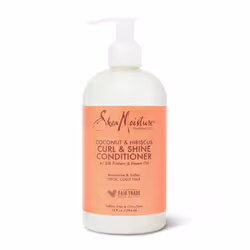 SheaMoisture Curl & Shine Conditioner Coconut & Hibiscus for Thick Curly Hair to Moisturize & Soften 13 oz