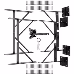 Anti Sag Gate Kit with Gate Hinges Heavy Duty for Wooden Fences-No Sag