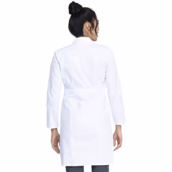 Dickies Womens Professional Whites 37"""" Medical Lab Coat  White  Small