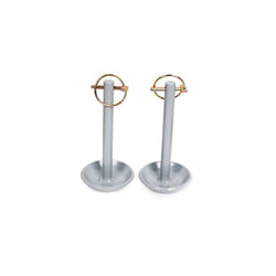 ECOTRIC Pair of Replacement Snow Plow Shoe Skid Snowplow Compatible with Moose ATV UTV (5/8"""" Shaft Size)